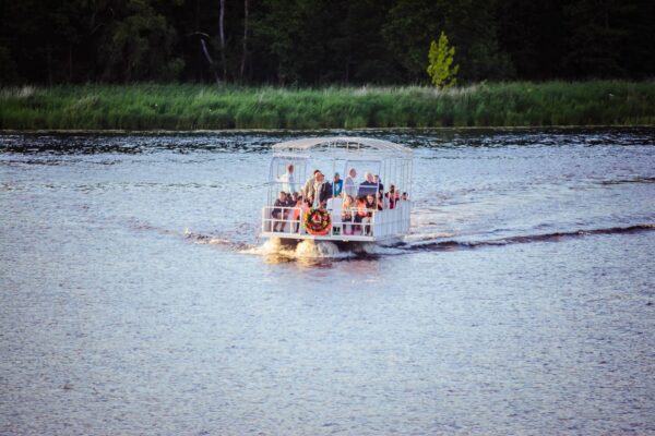 River cruise boat "Baltā Kaza"