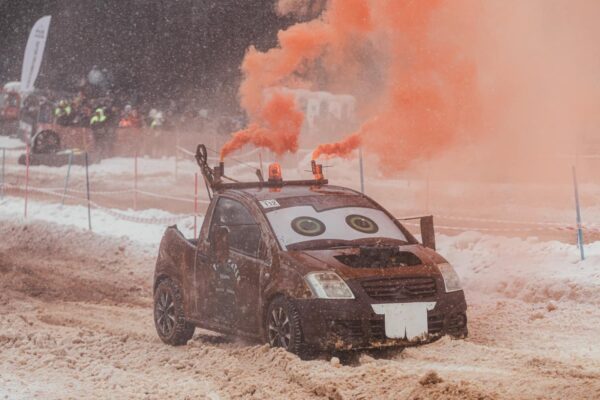 Briežkalns ski resort - drag race