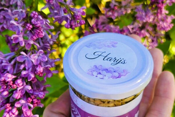 "Lūšu drava" individualized honey jars